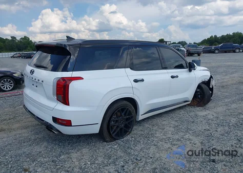 2021 Hyundai Palisade Calligraphy from USA, damaged, VIN KM8R7DHEXMU212702